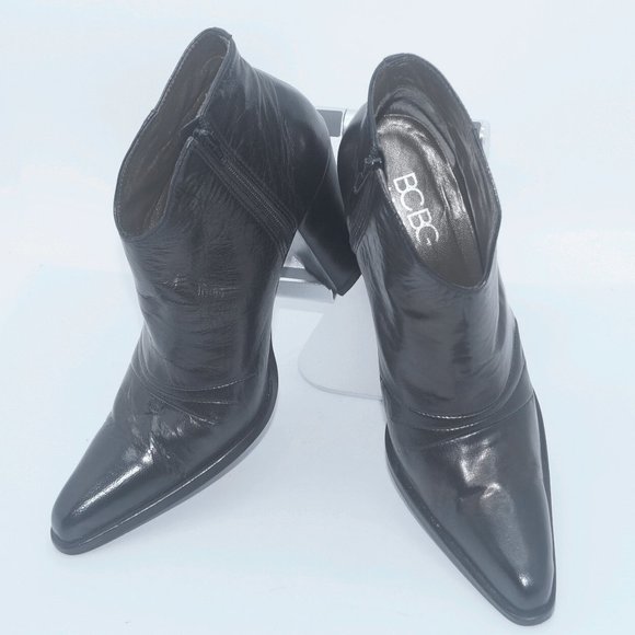BCBGMaxAzria ankle boots Shoes - BCBGMaxAzria black leather ankle boots